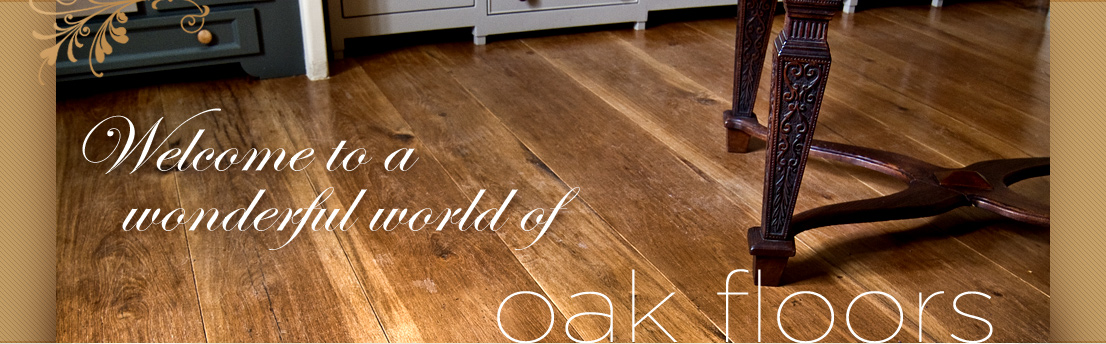 Welcome to a wonderful world of hardwood flooring